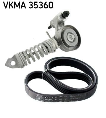 SKF Keilrippenriemensatz (VKMA 35360) Thumbnail